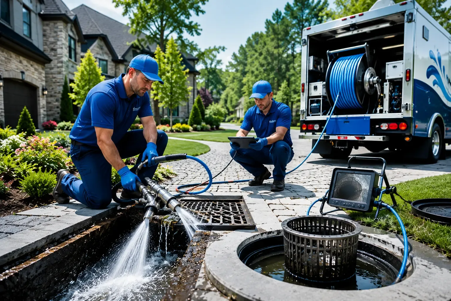 Local outdoor drain cleaning professionals in Leesburg, VA